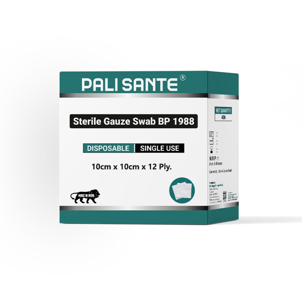 Pali Sante - Sterile Gauze Swab BP 1988, 10x10