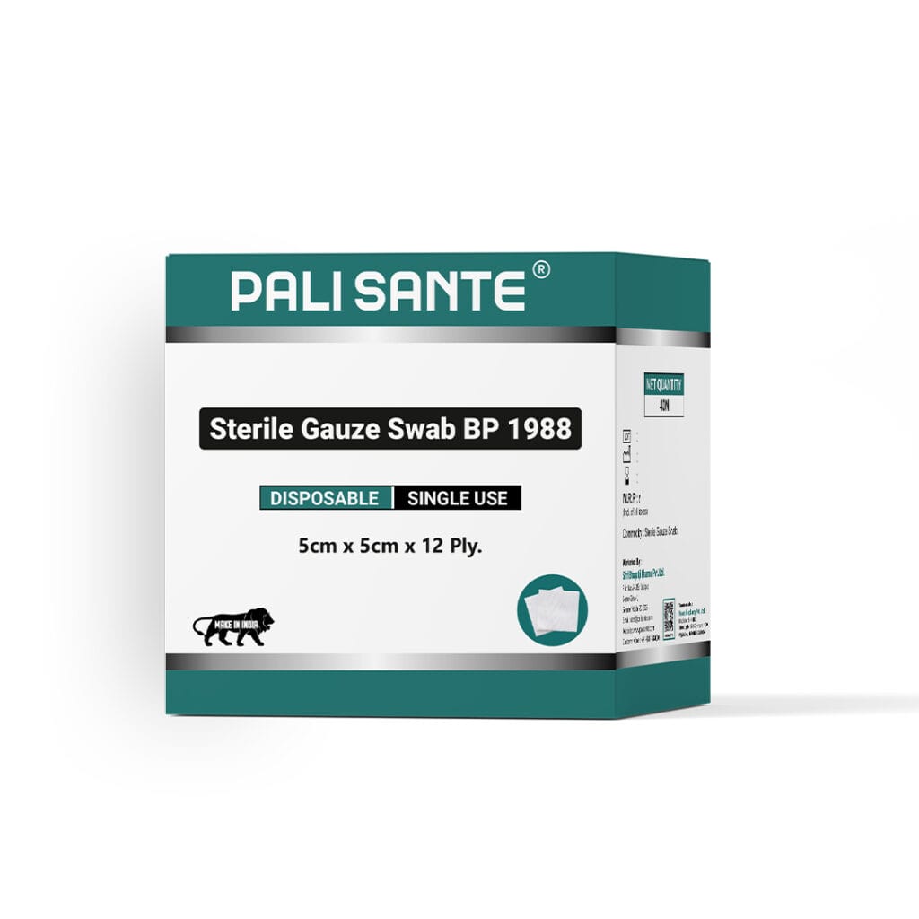 Pali Sante - Sterile Gauze Swab BP 1988, 5x5